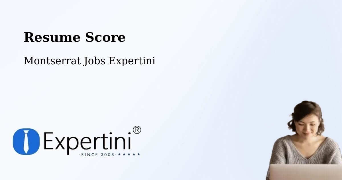 Resume Score & Job Description Match Tool – Montserrat - Montserrat Jobs Expertini
